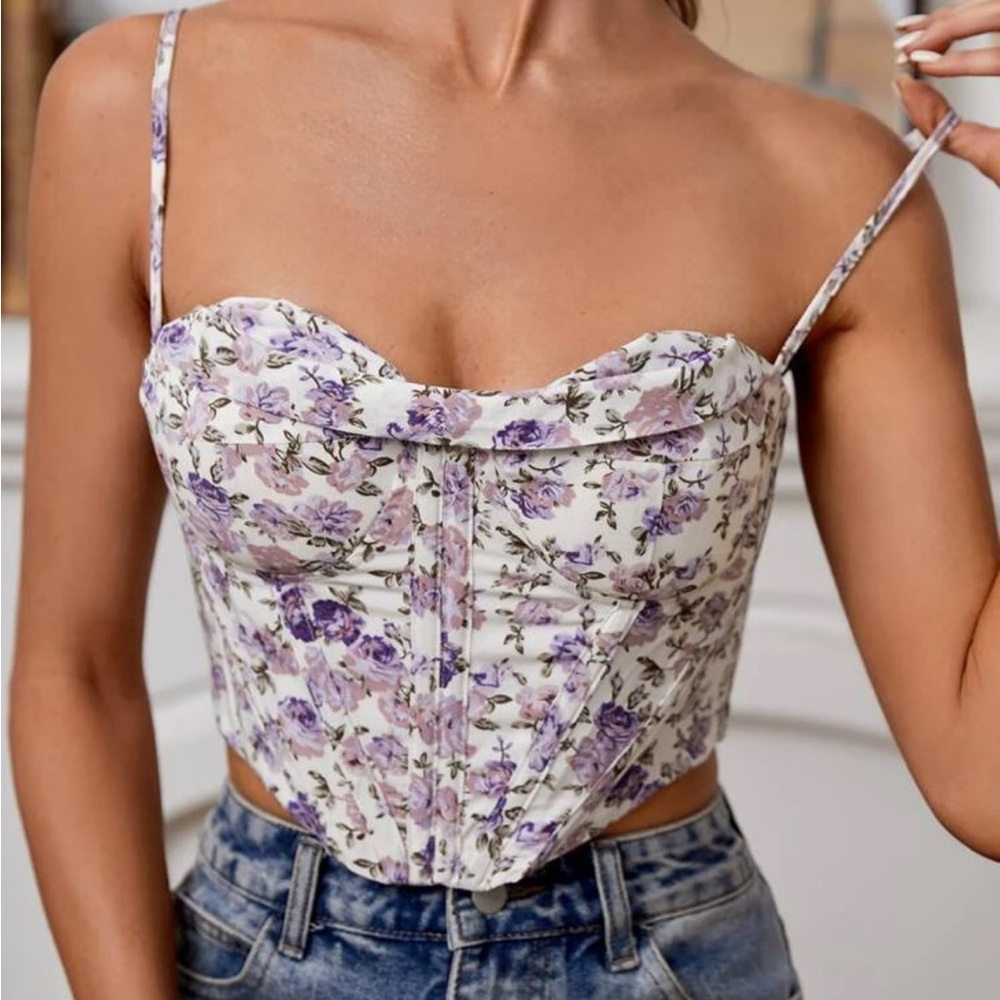Corset tank top